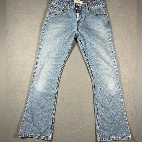 Levi's Light Blue Flare Jeans - Picture 4 of 10